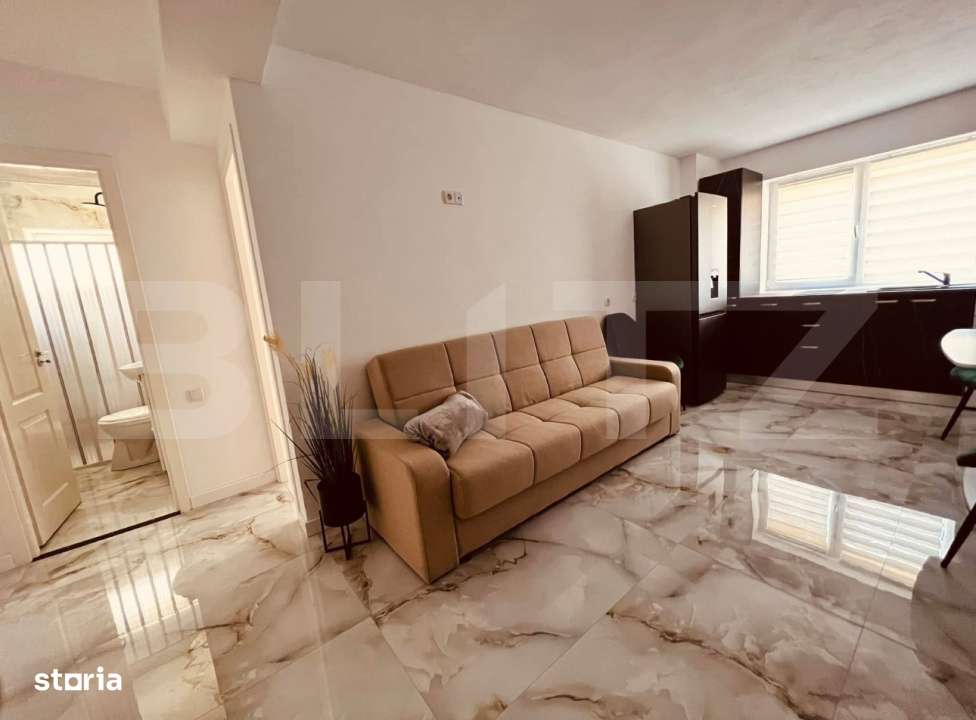 APARTAMENT 2 CAMERE MODERN/COMPLET RENOVAT/MOBILAT/UTILAT - Imagine principală: 2/6