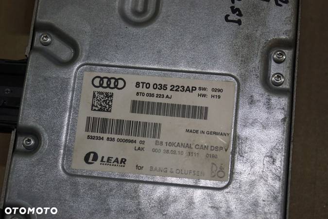 NAGŁOŚNIENIE BANG  OLUFSEN AUDI A4 B8 SEDAN - 13