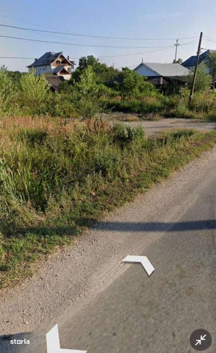 Teren intravilan 2171 mp Cateasca Arges, deschidere 49 ml - Imagine principală: 2/3