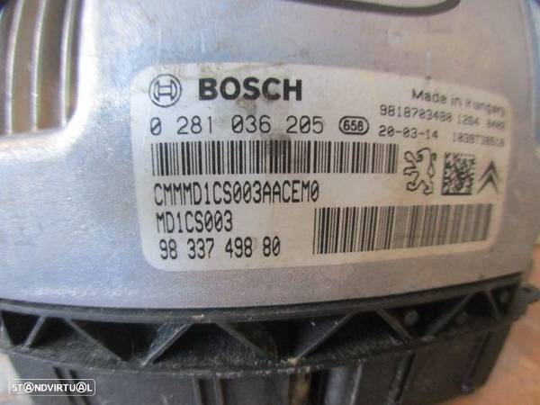 Centralina 9833749880 0281036205 OPEL CORSA F 2020 1.5CDTI 100CV 5P Preto BOSCH - 4