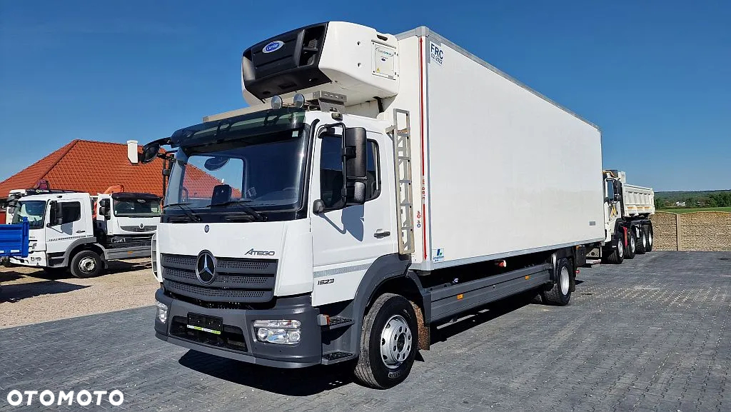 Mercedes-Benz Atego 1523 16-Dmc Euro-6 Chłodnia 18 Pal. Poduszka Klima Z Niemiec - 12