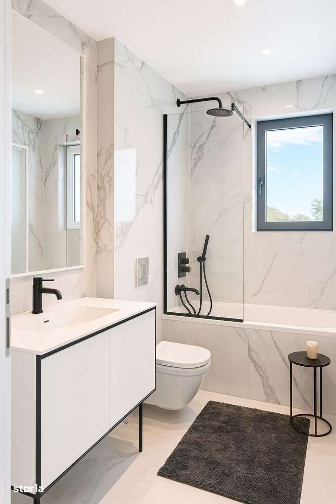 Penthouse cu 4 camere și rooftop de 100 mp - Imagine principală: 5/6