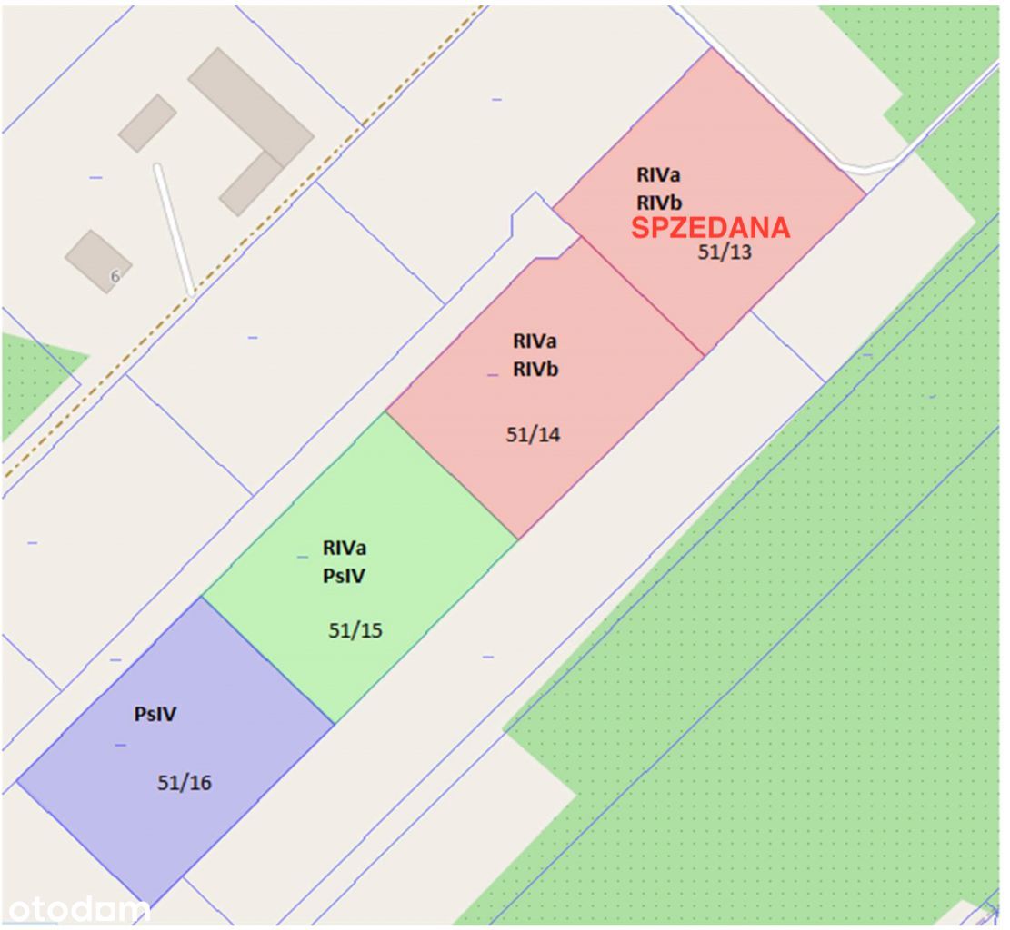 Działka siedliskowa 3000 m2, 30 min do Warszawy