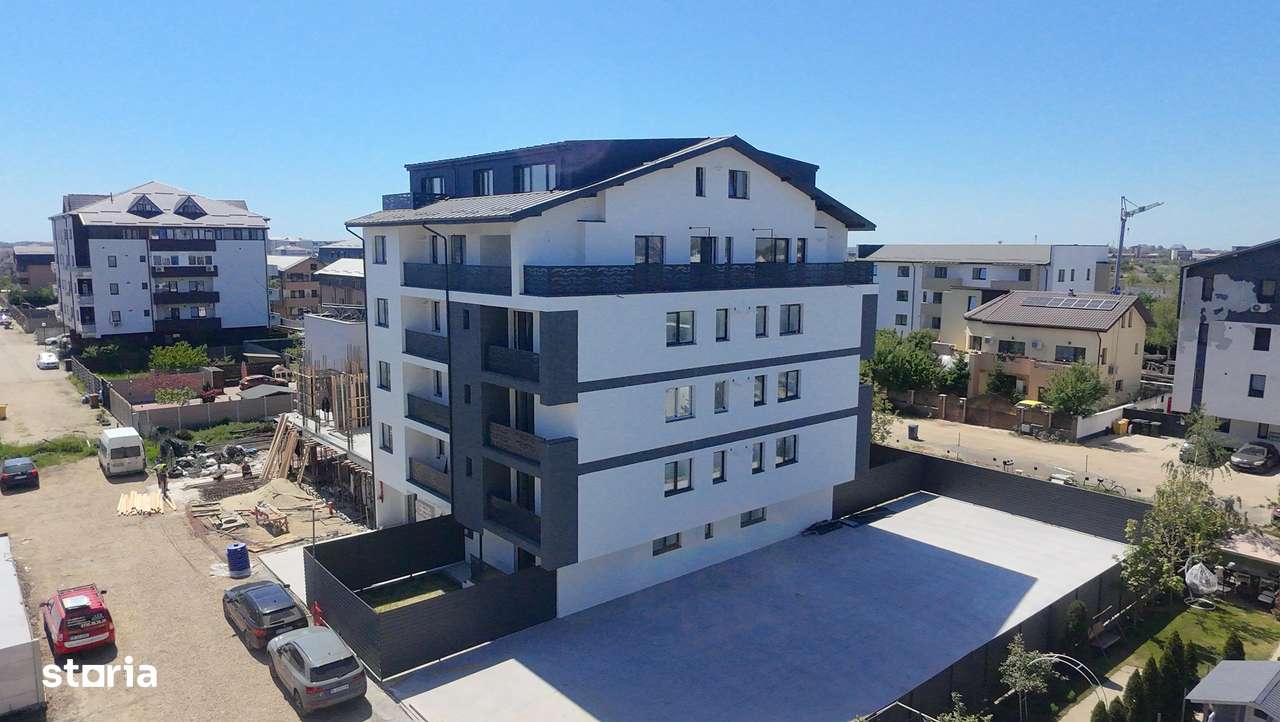 apartament la parter, 2 camere,  curte  Magurele, IF, central-4