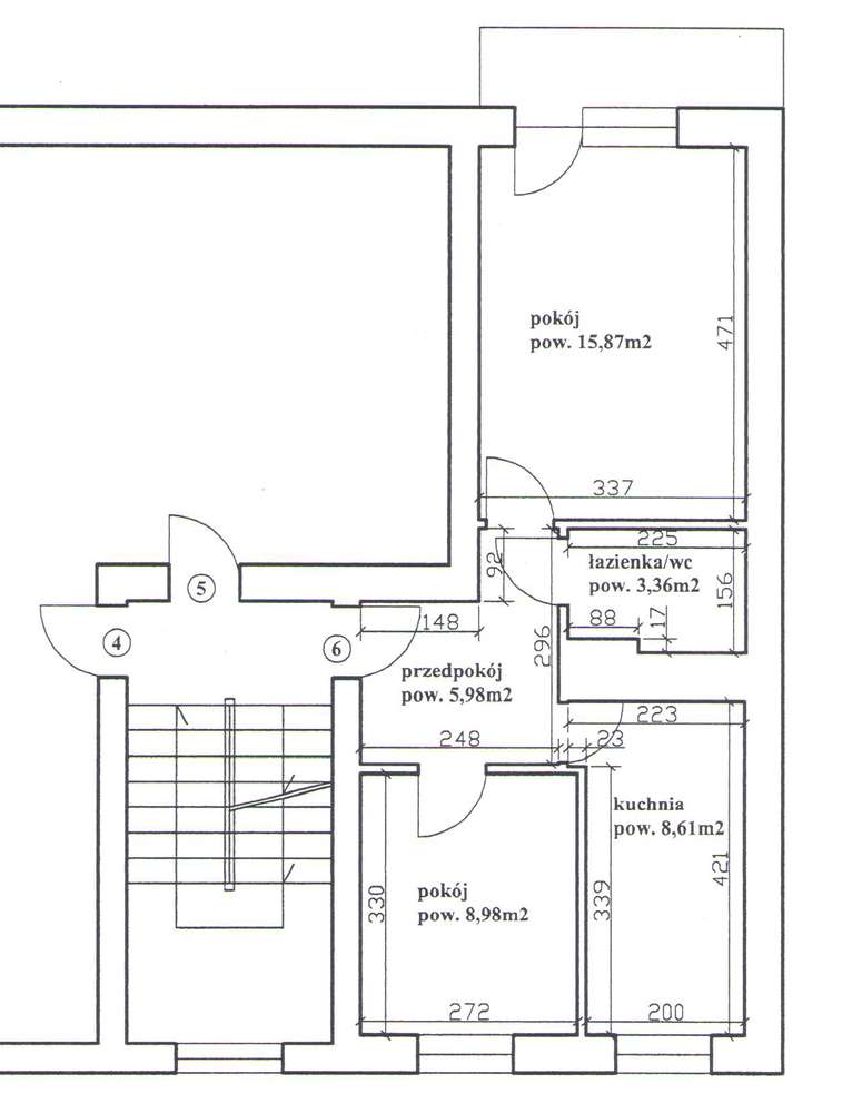 Super lokalizacja, możliwość 3 pokoi, balkon-5