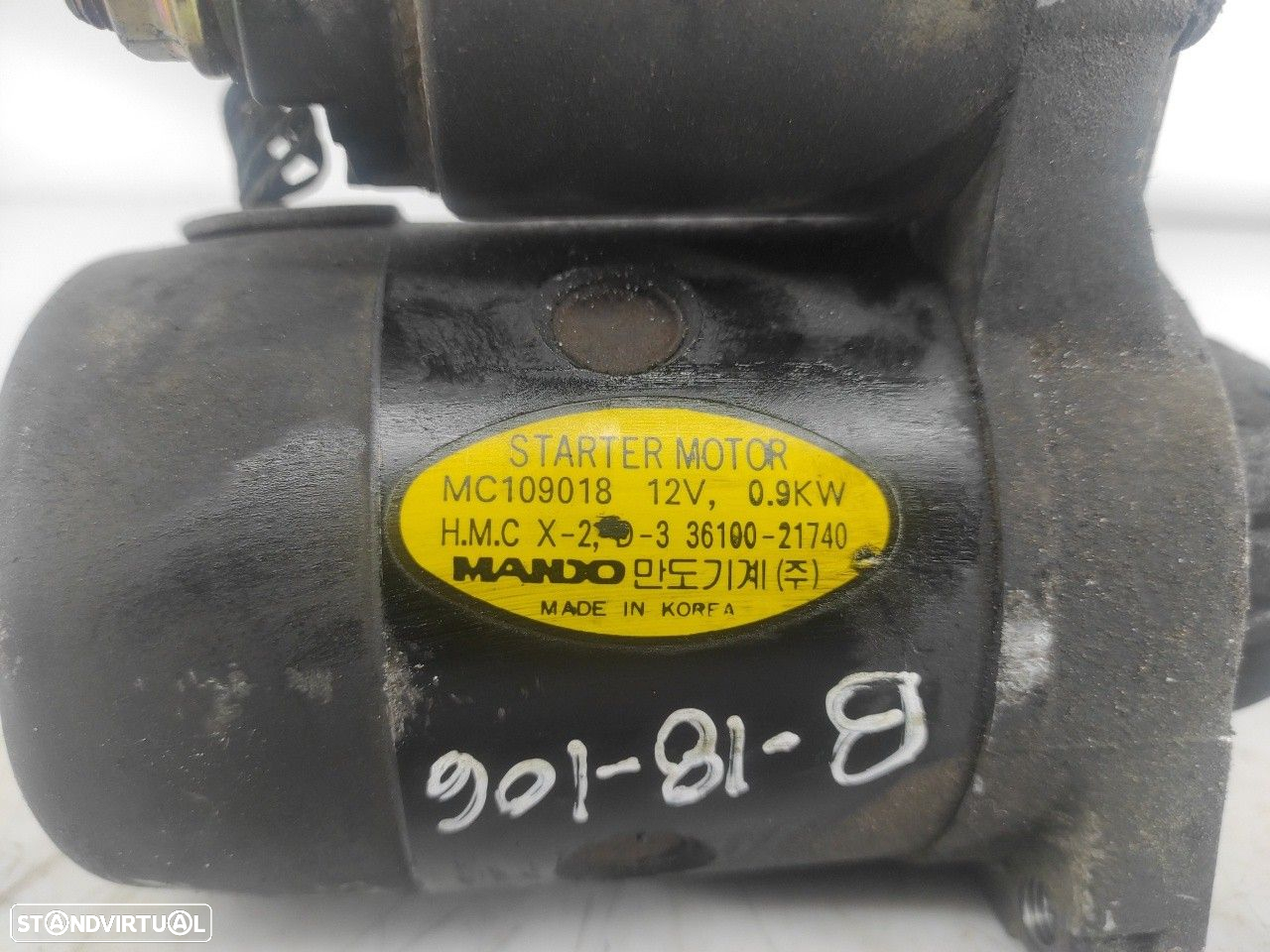 Motor De Arranque Hyundai Accent I (X-3) - 5