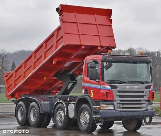 Scania P380 * WYWROTKA 6,10m + BORDMATIC * 8x4 - 4