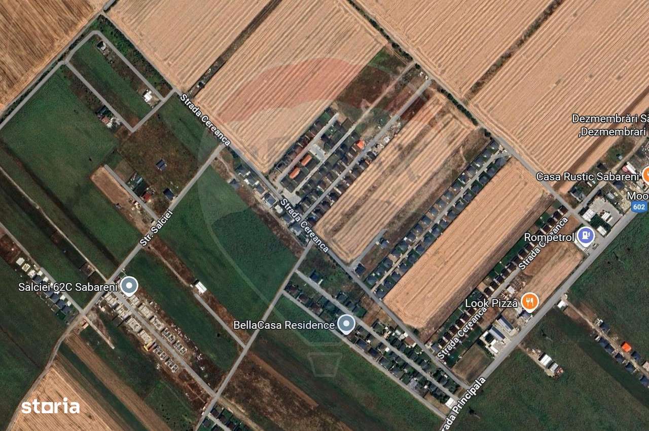 Teren lotizat 4,650mp Sabareni / Strada Cereanca - Imagine principală: 4/6