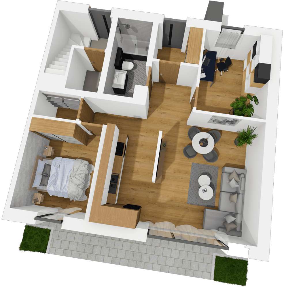 Mieszkanie parterowe na Osiedlu Pobliże w Mielcu, 2 miejsca parking - Pełny obrazek: 5/13