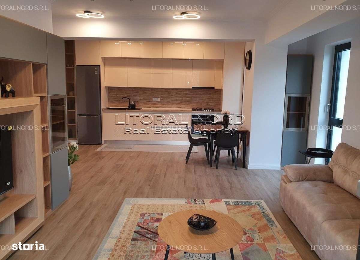 Mamaia-Sat Vacanta,bloc nou, 2 cam. 80mp,etaj 2,mobilat,utilat,parcare - Imagine principală: 3/17