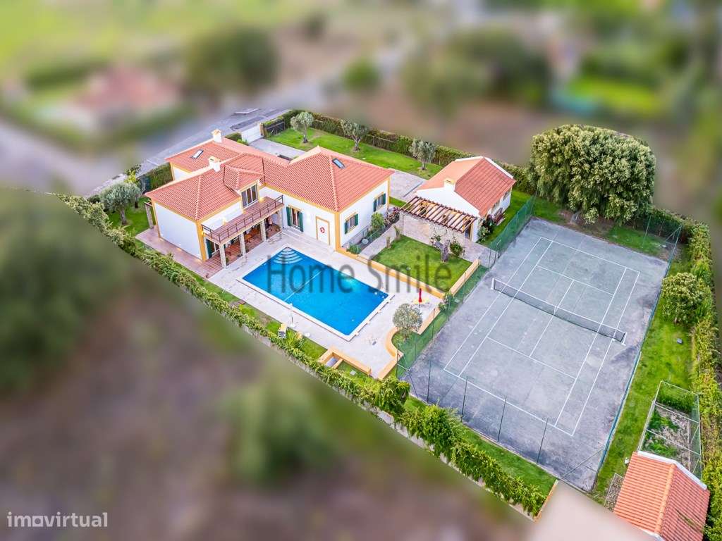 MORADIA LUXO STO ESTEVÃO. PISCINA. GARAGEM. COURT TÉNIS-58
