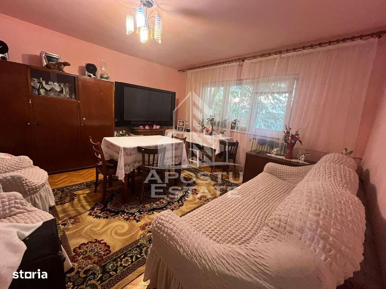 Apartament cu 3 camere, 2 bai, decomandat, parter inalt,zona Girocului - Imagine principală: 4/8