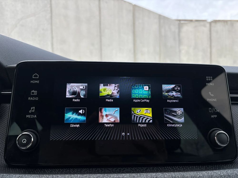 Skoda Kamiq Podgrzewana przednia szyba