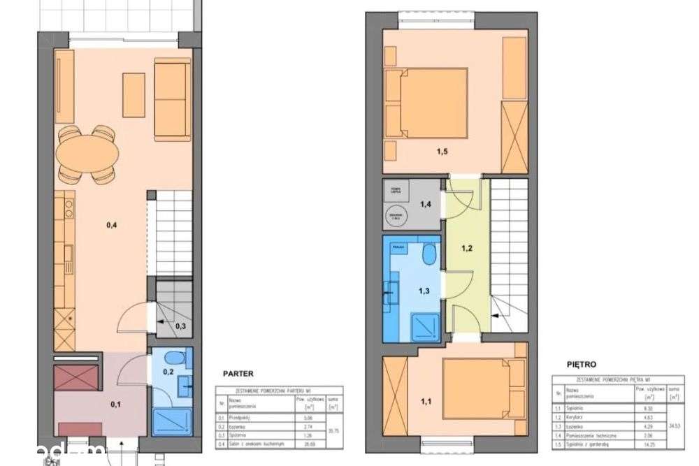 Apartamenty 2-poziomowe, pierwsza linia brzegowa-4