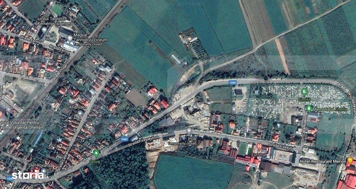 OPORTUNITATE investitie! Teren intravilan, 2700 mp, utilitati, Gherla - Imagine principală: 2/2