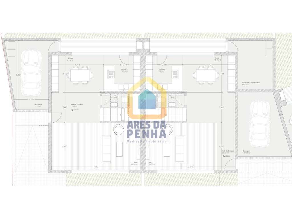 Moradia Geminada de Sonho com Espaço e Conforto. - Grande imagem: 4/4
