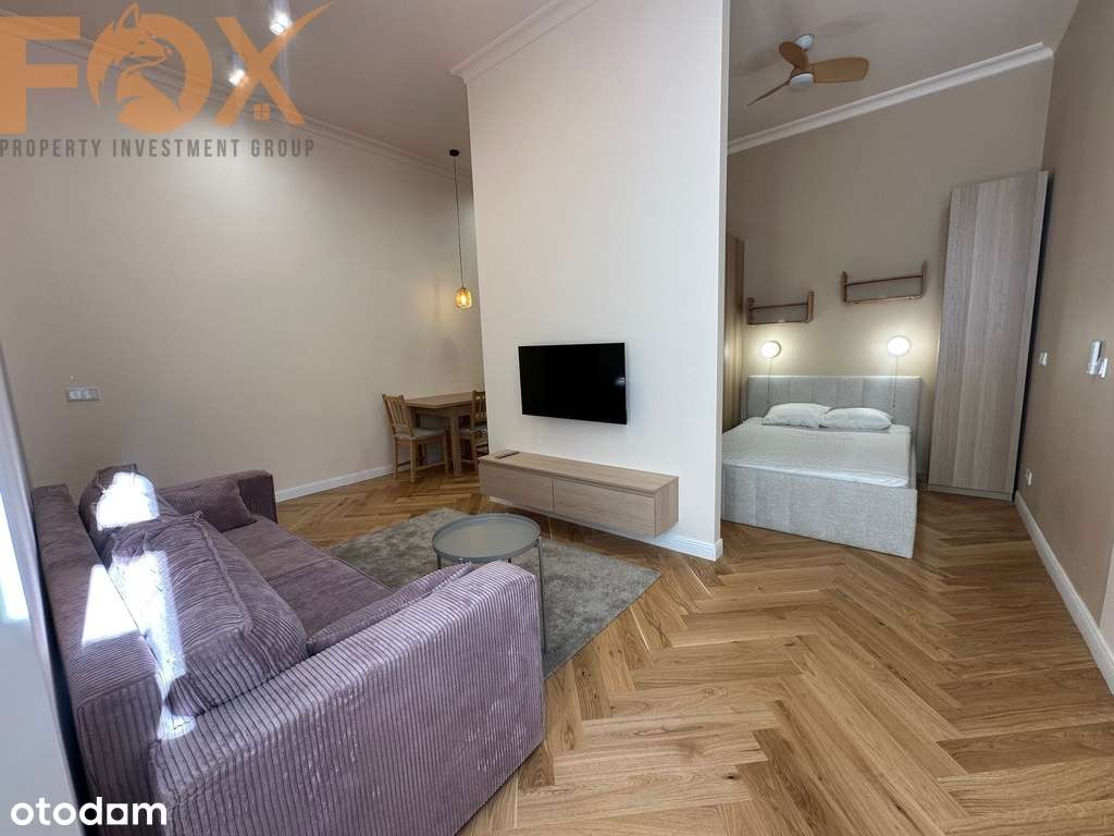 duże studio/2 pokoje, ul. 1 Maja 11, 38 m² - Więcej