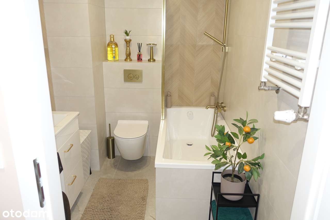 Nowoczesne 2-pokojowe mieszkanie z AGD i umeblowaniem – Os. Komes-12