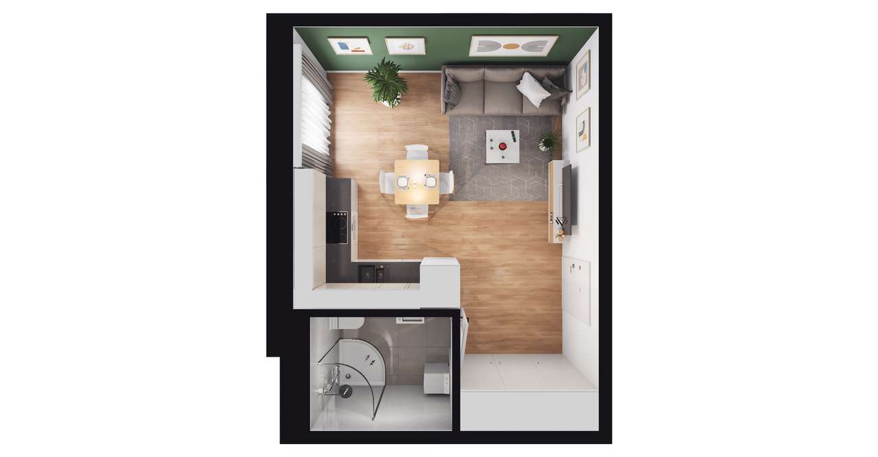 Osiedle Horyzont | etap 1 | mieszkanie A_M18 - Pełny obrazek: 3/9