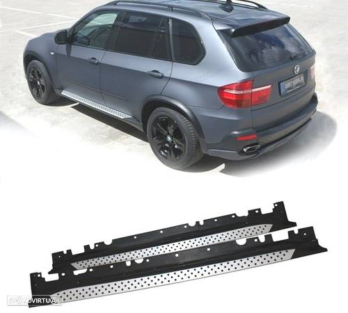 ESTRIBOS LATERAIS PARA BMW X5 E70 06-13 - 1