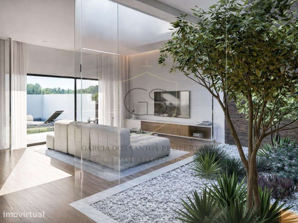 Moradia Térrea T4 de Design Contemporâneo com Piscina Privativa, Su... - Grande imagem: 4/11