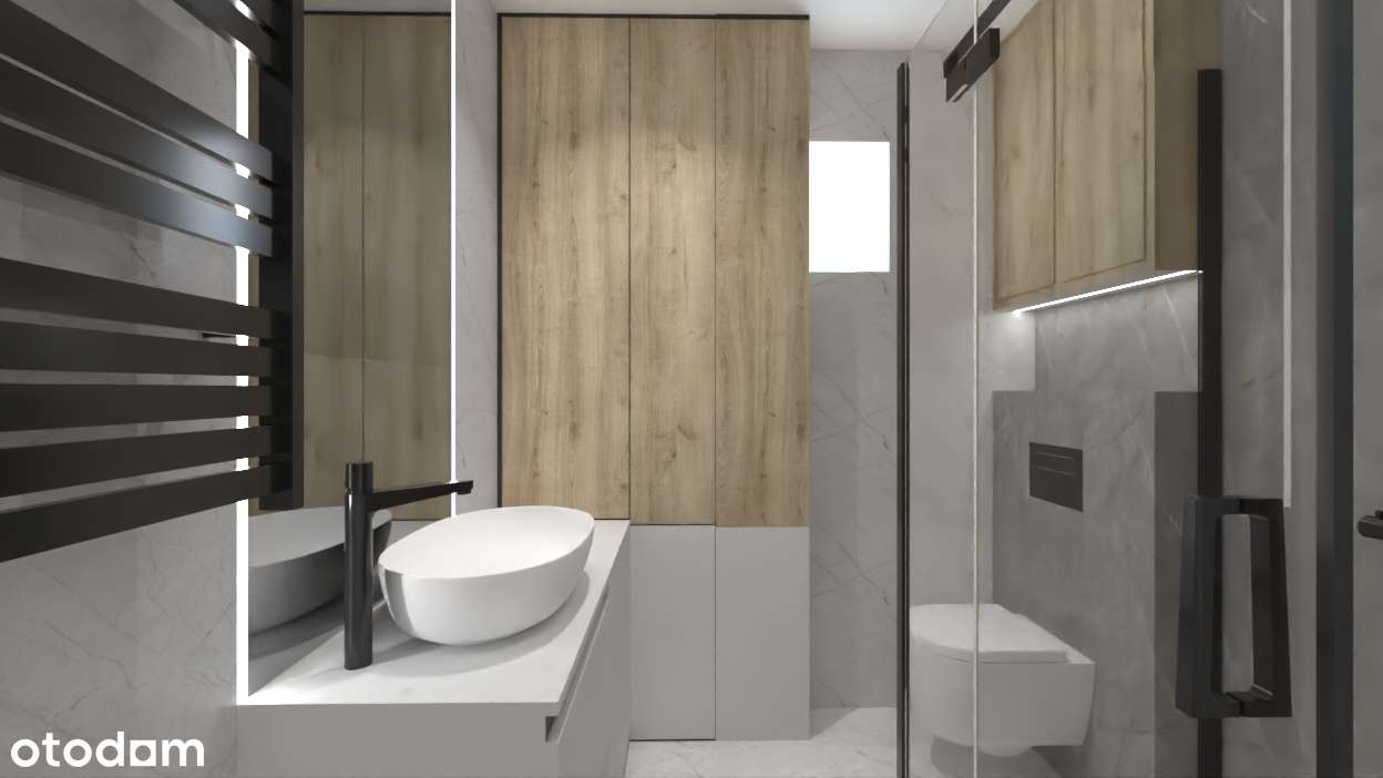 3pokoje z balkonem - po kapitalnym remoncie! |Łęczycka-Łódź| - Pełny obrazek: 4/6