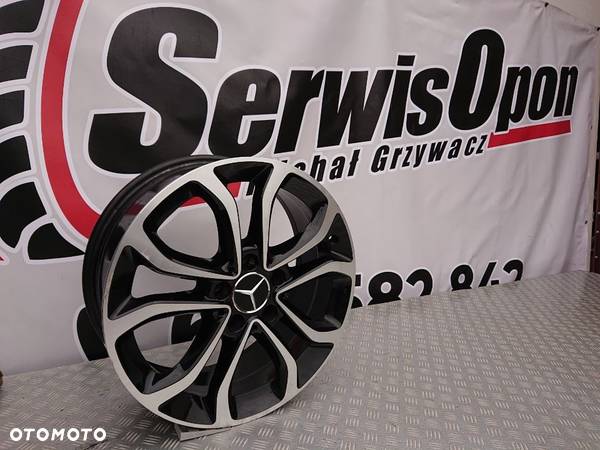 FELGA ALUMINIOWA MERCEDES 1szt 5x112 R17 7J ET48,5 Mercedes C-Klasa A2054010200 - 2