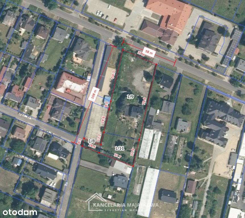 Działka deweloperska 4196 m² PnB 33 mieszkania-5