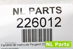 Farolins de matricula Peugeot 2008 9682403680 - 8