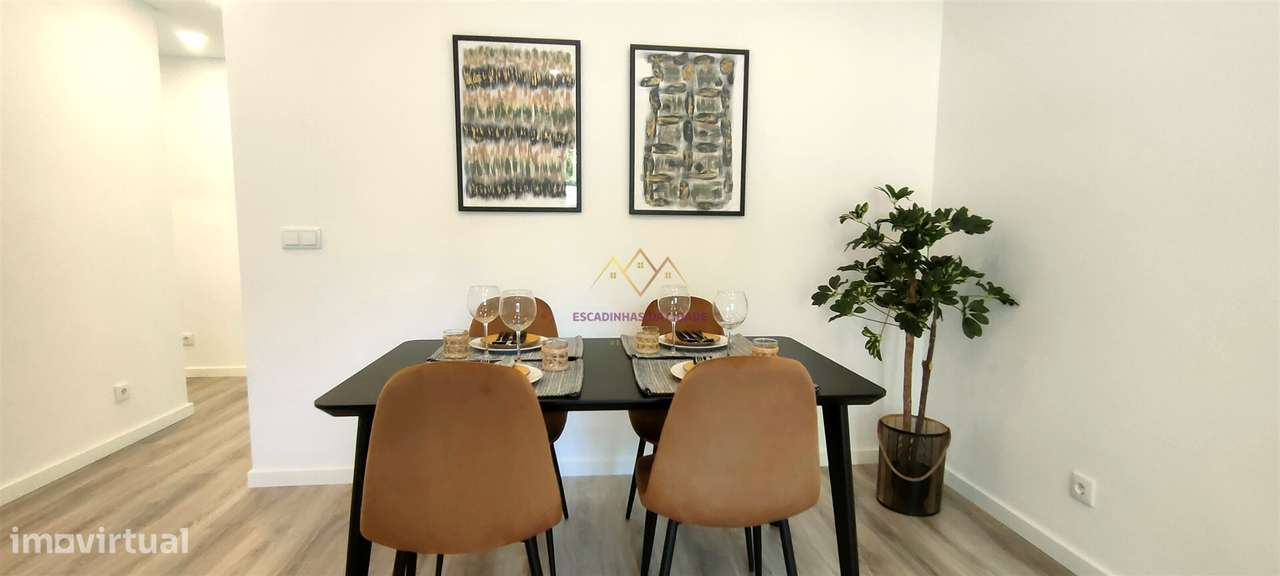 Apartamento T3 remodelado, mobilado e equipado, na melhor localização - Grande imagem: 3/38