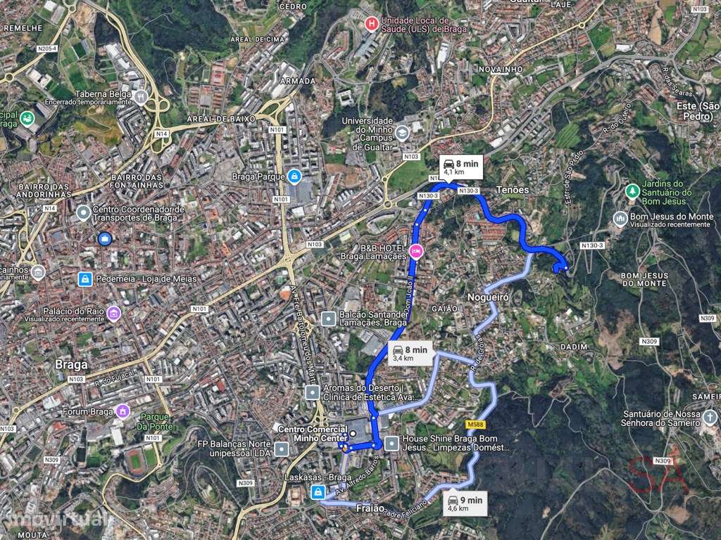 Moradia com piscina, jardim e bosque localizada na Encosta do Bom J...-57