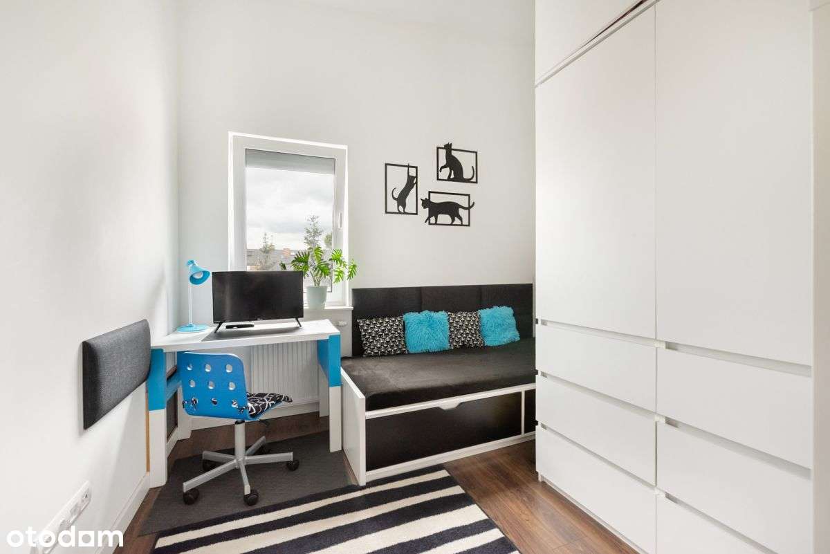 4 pokoje z tarasem w pobliżu Saskiej Kępy-12