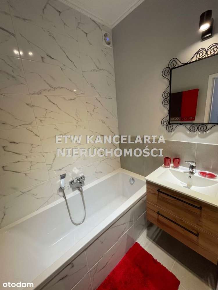 Nowy budynek, umeblowane 2 pokoje, balkon. - Pełny obrazek: 5/7