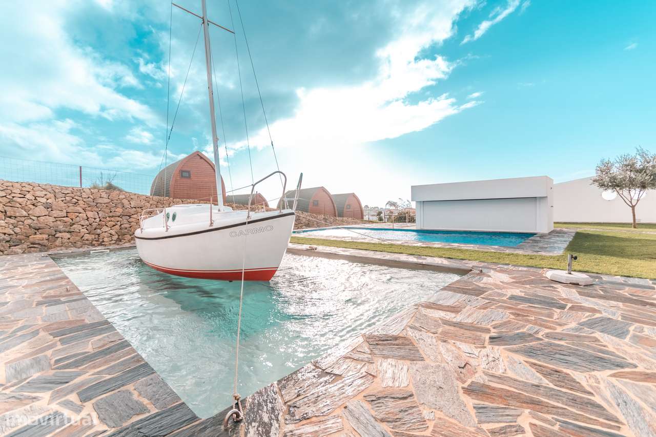 Quinta elegante de agro-turismo entre o mar e a terra em Encarnação-49