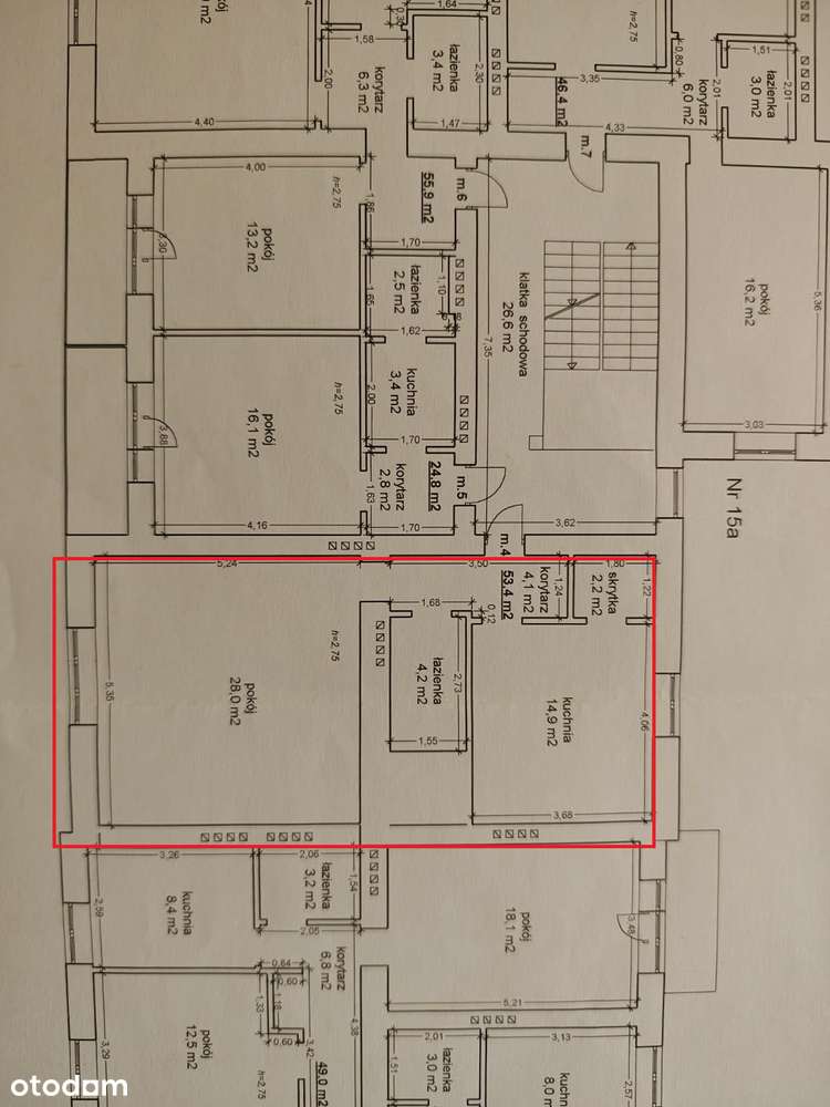 ul. Niegolewskich 53m2 II piętro, okazyjna cena. - Pełny obrazek: 2/3