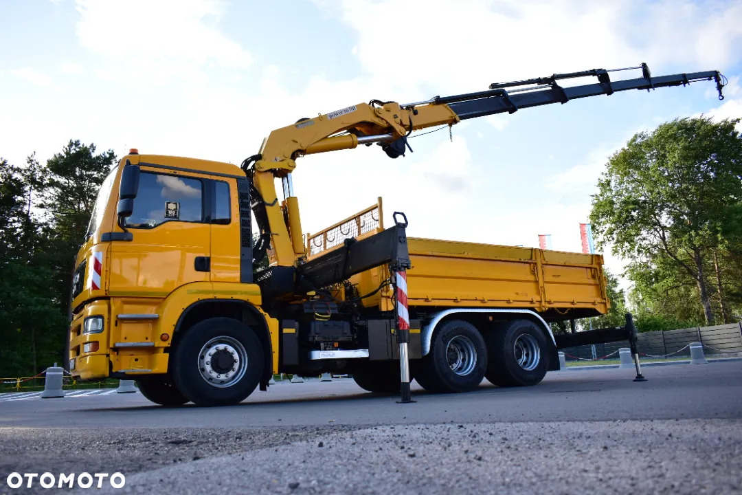 MAN TGA 26.430 6x6H HMF 4220 K6 HDS Żuraw Crane Kran - 12