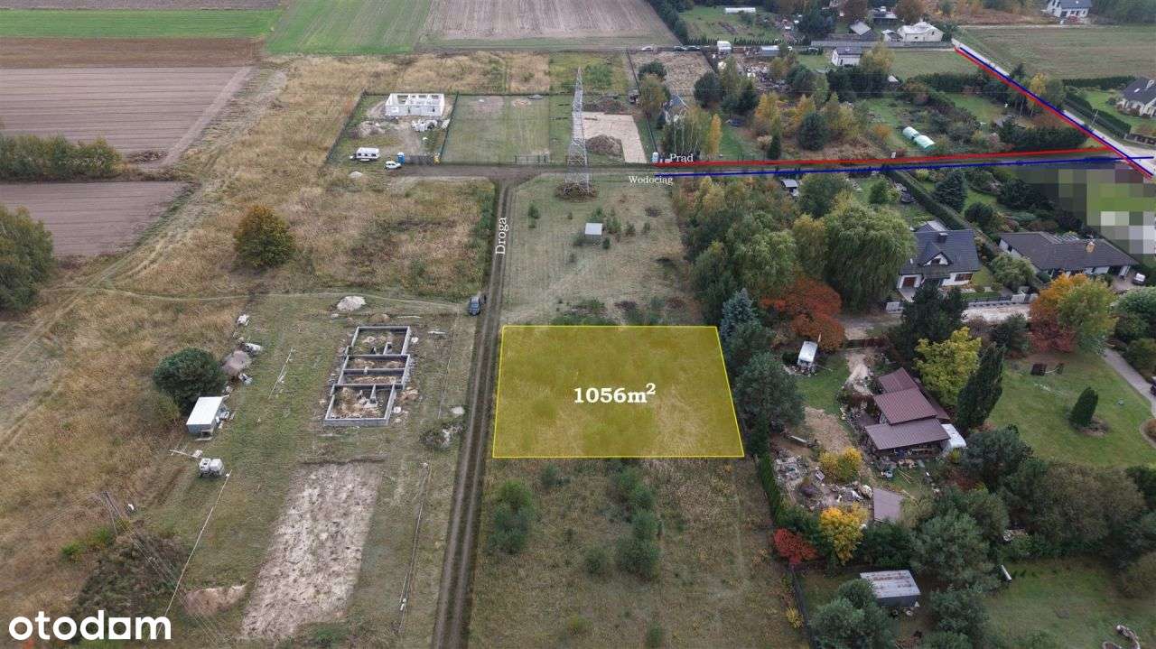 Działka, 1 056 m², Wąsy-Kolonia-5