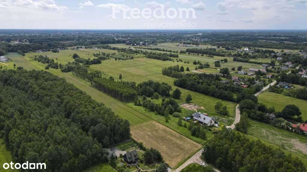 Działka budowlana z widokiem na las 35minut do Wwa - Pełny obrazek: 5/5