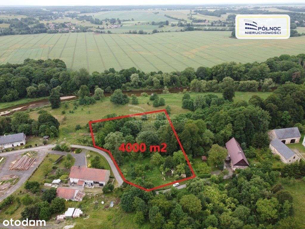 4 000 m², działka na sprzedaż Włodzice Wielkie, lwówecki