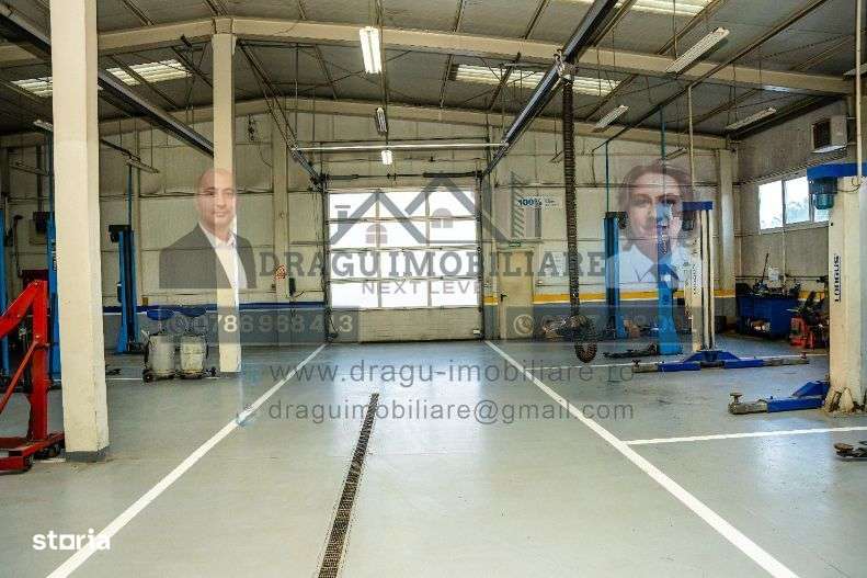 Structură metalică tip showroom/service – Tecuci – demontabilă-7