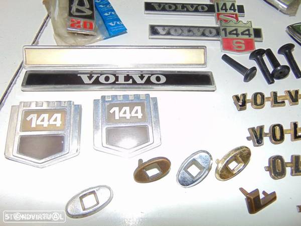 Volvos antigos 121, 122, 144 e 244 - vários símbolos e legendas NOVAS e usadas - 2