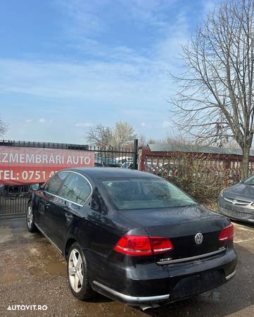 Bara spate fara senzori VW Passat B7 2012(2010-2014), cod culoare LC9X, sedan - 3