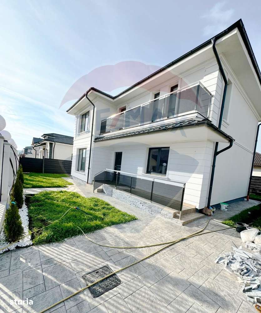 Buftea - Vilă nouă cu 5 camere, 3 băi, 141 mp utili, finisaje premium-1