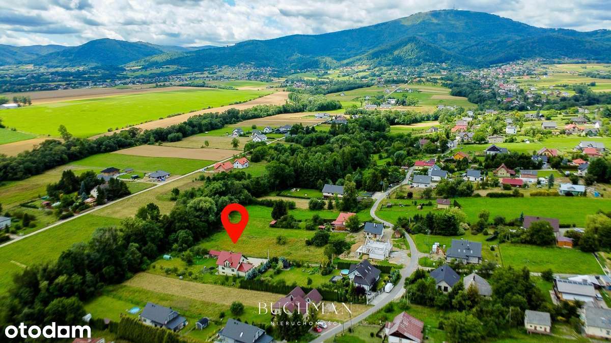 Działka budowlana 22 ar — wygodny dojazd, blisko Bielska-0