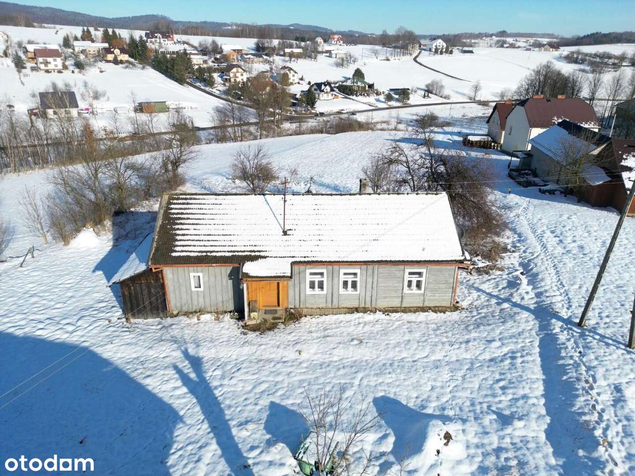 DREWNIANY DOMEK Z KLIMATEM I PIĘKNYM WIDOKIEM NA WZGÓRZACH OLSZYN!!!-13