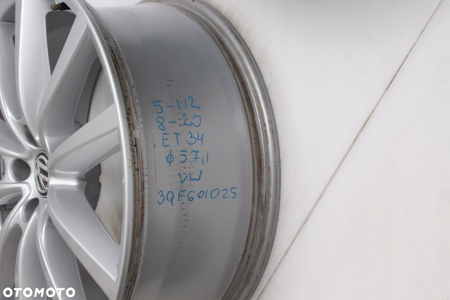 FELGI ALUMINIOWE 3QF601025 VW 5X112 20 ET34 - 3