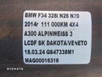 BMW 3 F34 GT 328I N26 TŁUMIK KOŃCOWY WYDECH TYLNY TYŁ KATALIZATOR 7645851 - 12