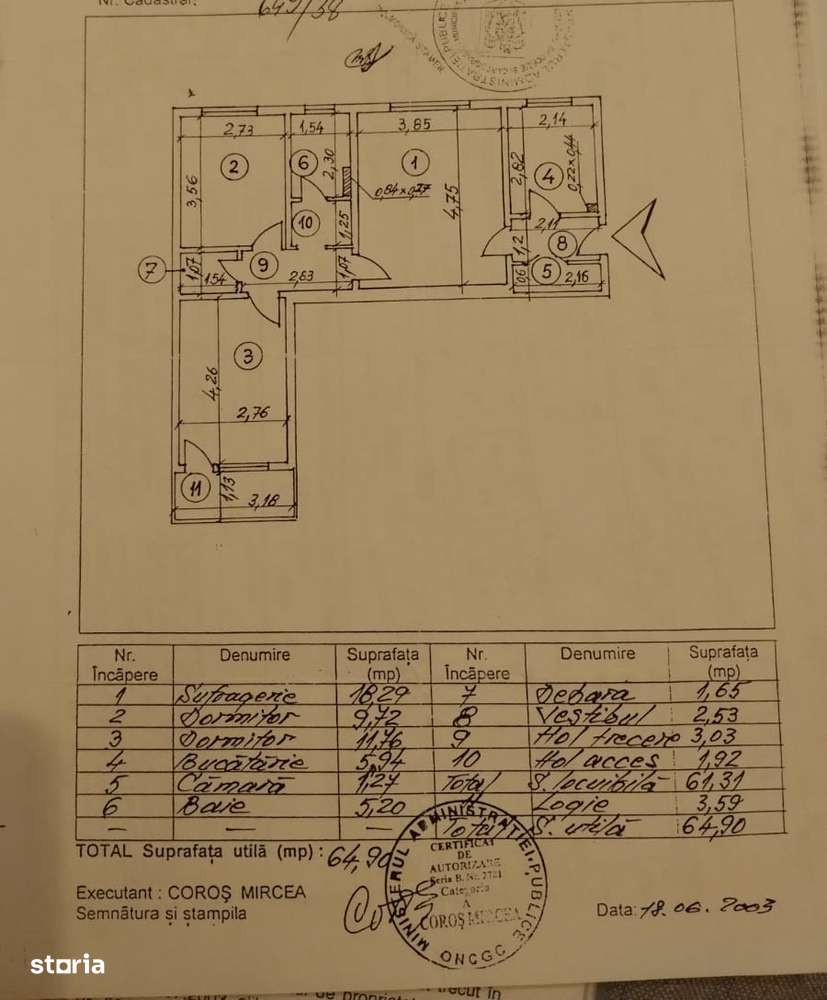 Apartament 3 camere Decomandat| Anvelopat | Parter | AFI Cotroceni - Imagine principală: 2/20
