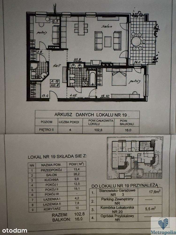 Przestronne Trzypokojowe 103M2 Z Tarasem 16M2-17