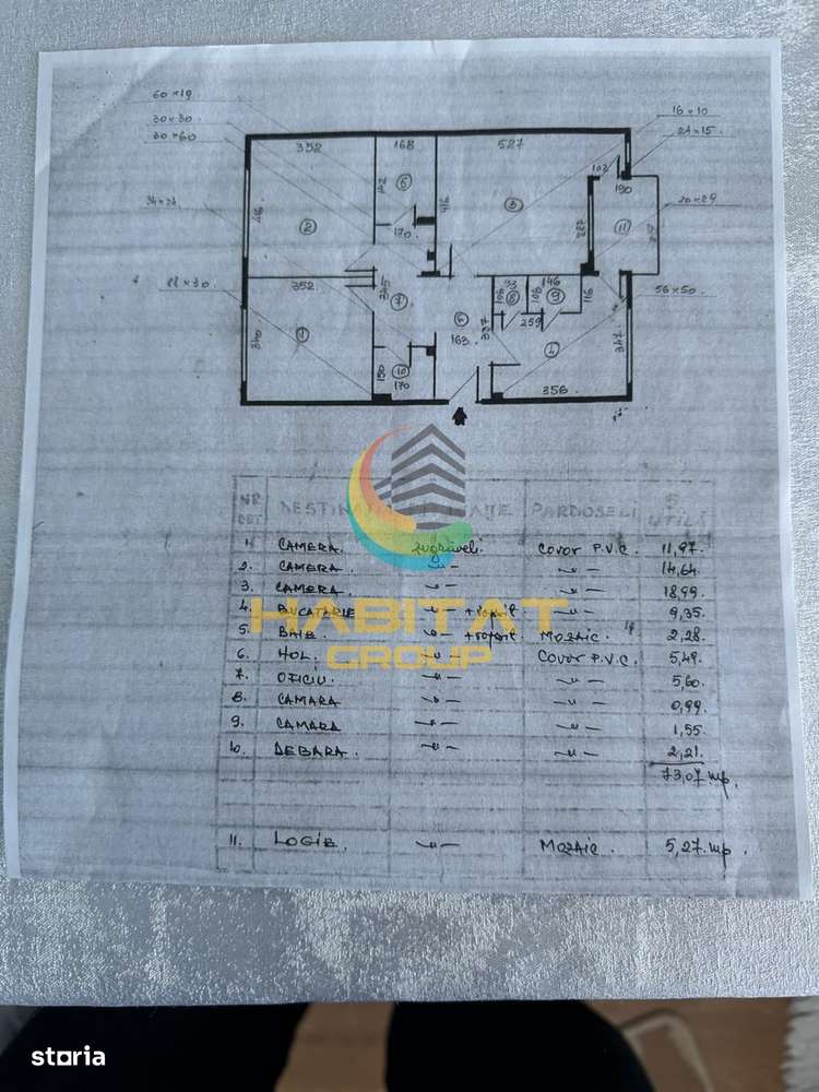 Brancoveanu Secuilor nou vanzare 3 cam hol H bloc reabilitat